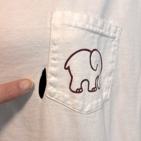 IVORY ELLA 🐘 WHITE 100% COTTON LONG SLEEVE ELEPHANT TSHIRT Women’s XXL - Picture 5 of 6